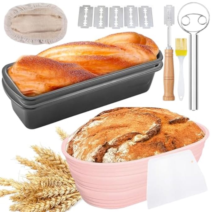 Broodvormen en Bakaccessoires voor Thuisbakken - Set van 8 Stuks