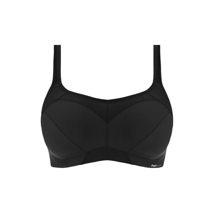 Freya High-octane Voorgevormde Sport BH met beugel - Black - 80C
