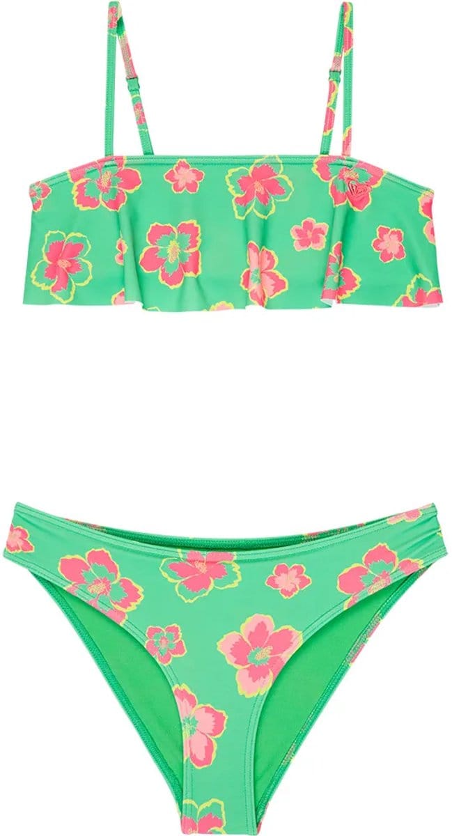 Roxy Tropicool Flutter Bikini Groen 10 Years Meisje