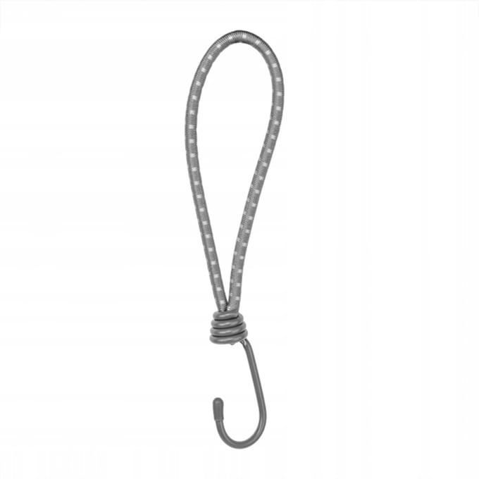 Bradas BCH4 Serie - Elastische Band - 20cm - Metalen Haak - Latex Kern