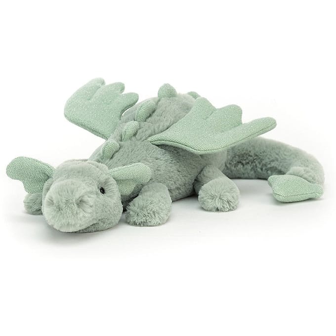 Jellycat knuffel Sage Dragon little