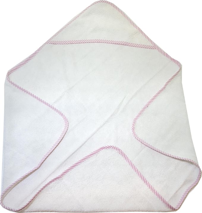 ISI Mini badcape Wit /roze