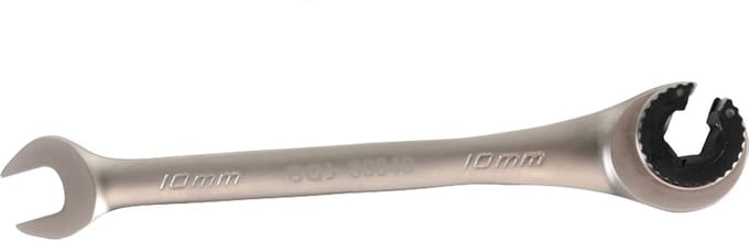 BGS Ratel ringsteeksleutel - open - 10 mm