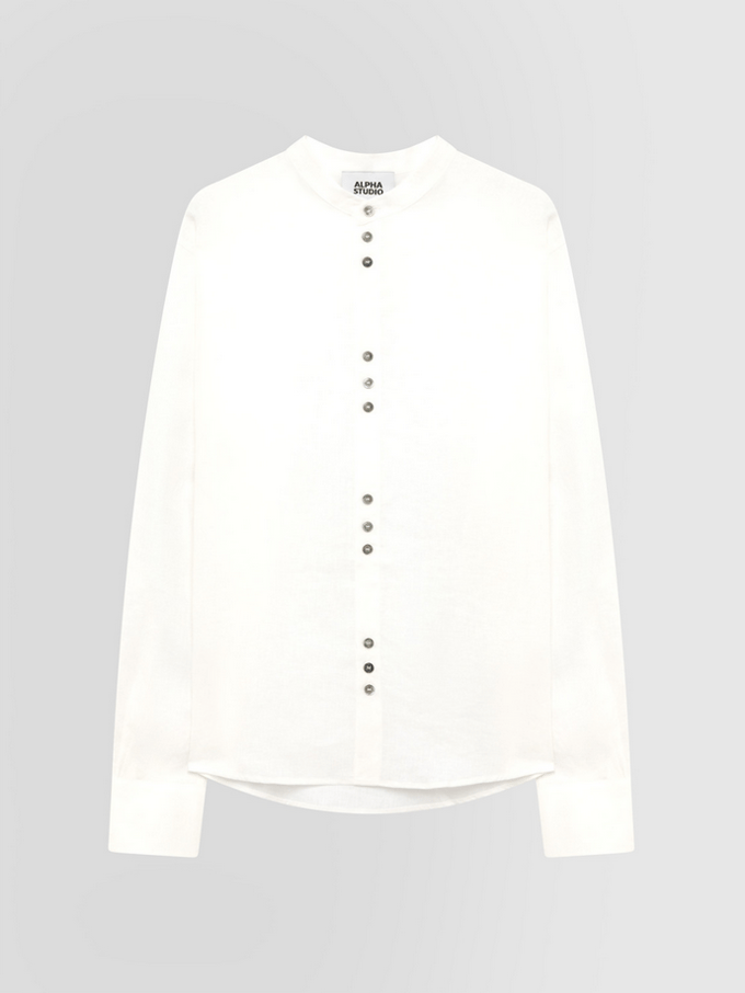 Koreaans shirt man wit