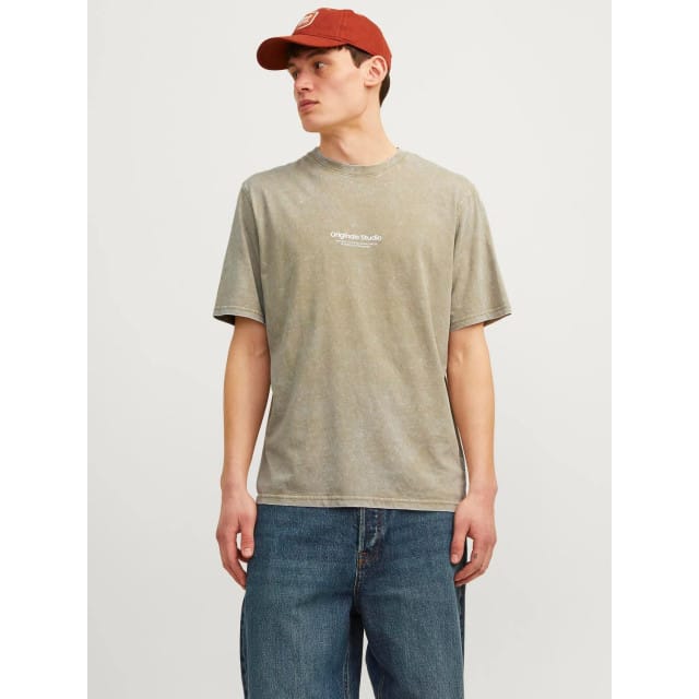JACK&JONES - JORVESTERBRO WASH TEE SS CREW NECK - Heren - T-shirts