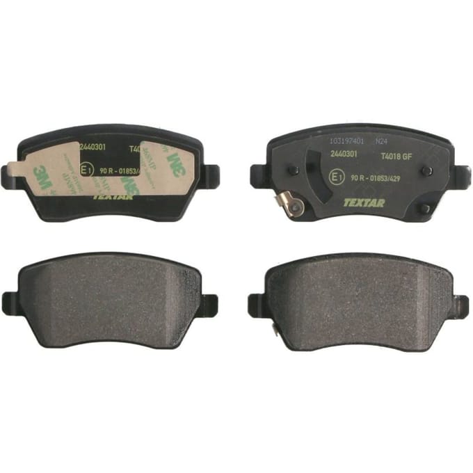 Remblokset TEXTAR 2440301, voor