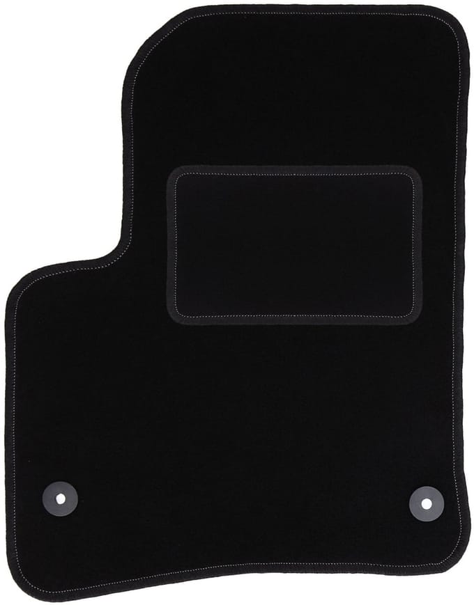 Bestuurdersmat zwart voor: Porsche Cayenne I SUV (2002-2010)