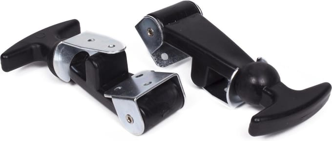 Dragon-Tools Motorkaphaak met Bevestiging - 2 stuks