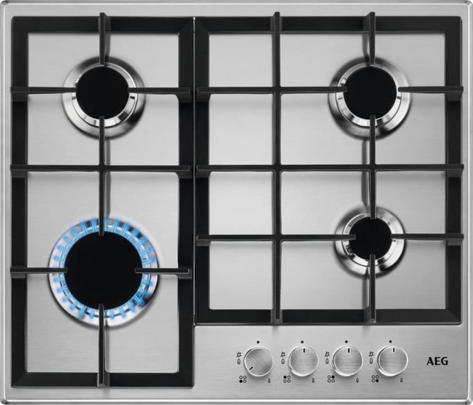 AEG HGB64200SM - Slim Line - Inbouw gaskookplaat
