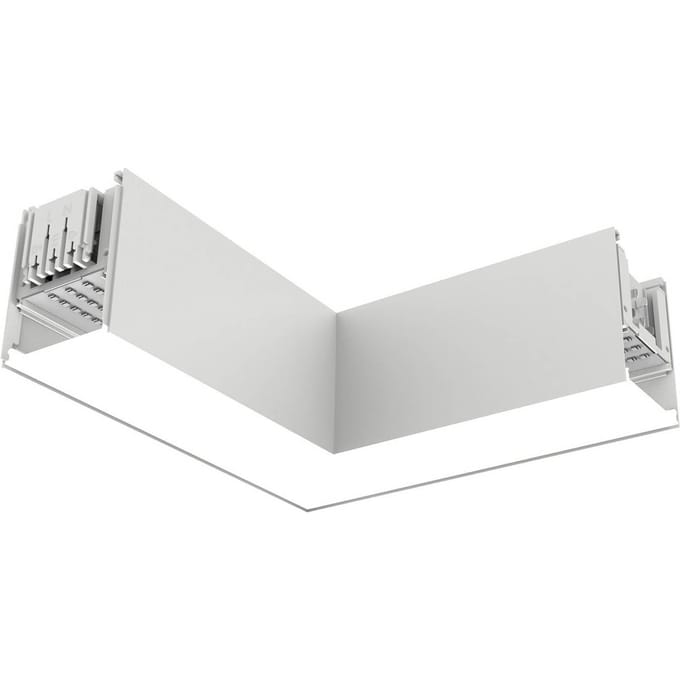 The Light Group SLC LED-hoekmodule Click L, AC, aansluiting links, wit