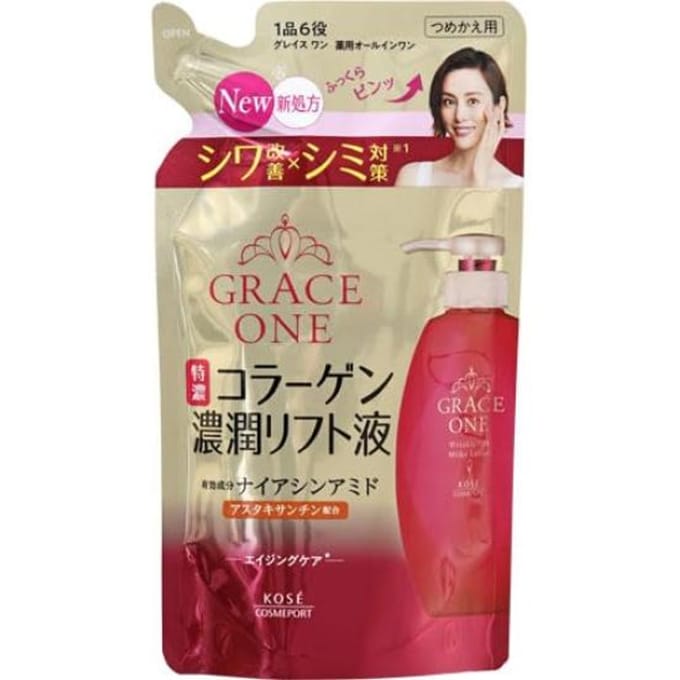Kose - Grace One Wrinkle Lift Milky Lotion 200ml Refill