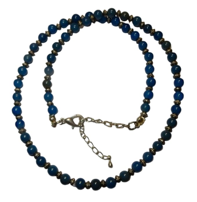 Blauwe Kwarts Collier