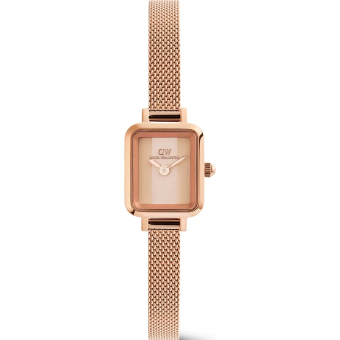 Daniel Wellington DW Watch Quadro Mini Melrose Conwy Rose Gold 15mm