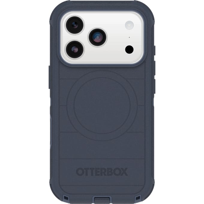Otterbox Defender Pro - Geschikt voor iPhone 17 Pro hoesje - Magsafe Backcover - Blauw