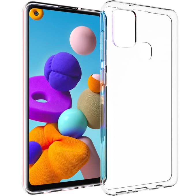 Accezz Hoesje - Geschikt voor Samsung Galaxy A21s - Clear Backcover - Transparant