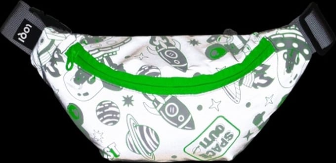 LOQI Bum Bag Medium - Space Out reflecterend