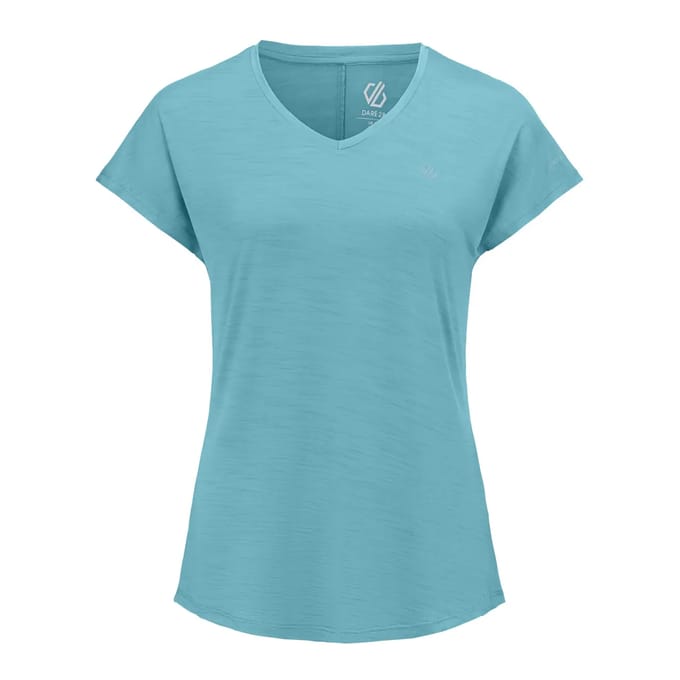 T-shirt Korte Mouwen Hiking Dames Ademend