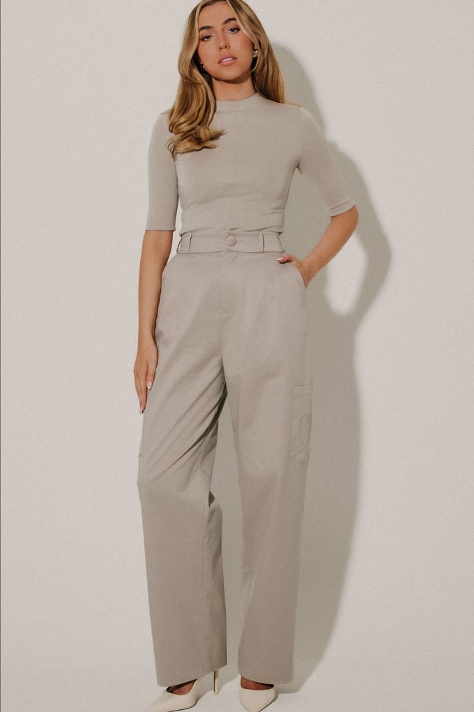 Odd Muse Knitted Top Grey Size: L | Long-Sleeved Tops Outlet | Dames | Grijs