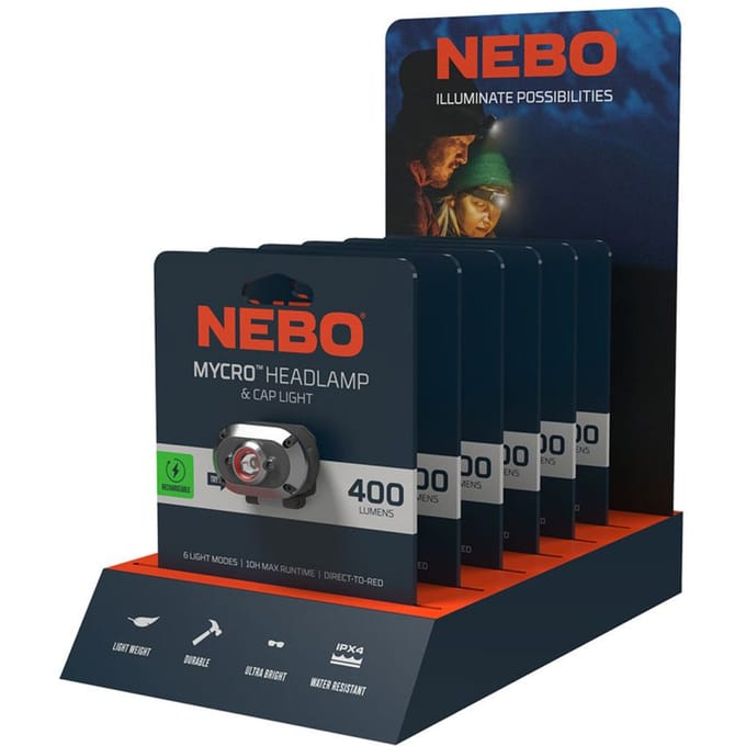 Nebo universeel display clampack