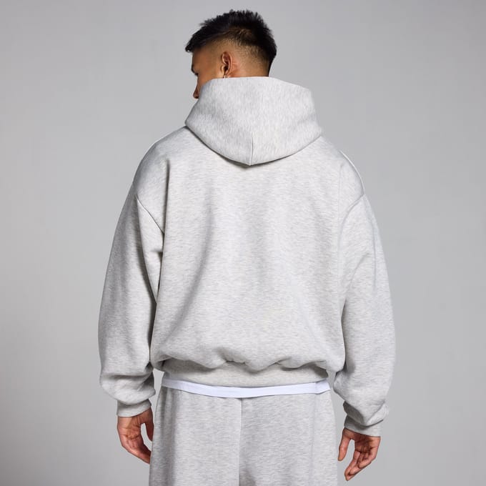 MP Rest Day oversized hoodie voor heren - Gemêleerd lichtgrijs - M