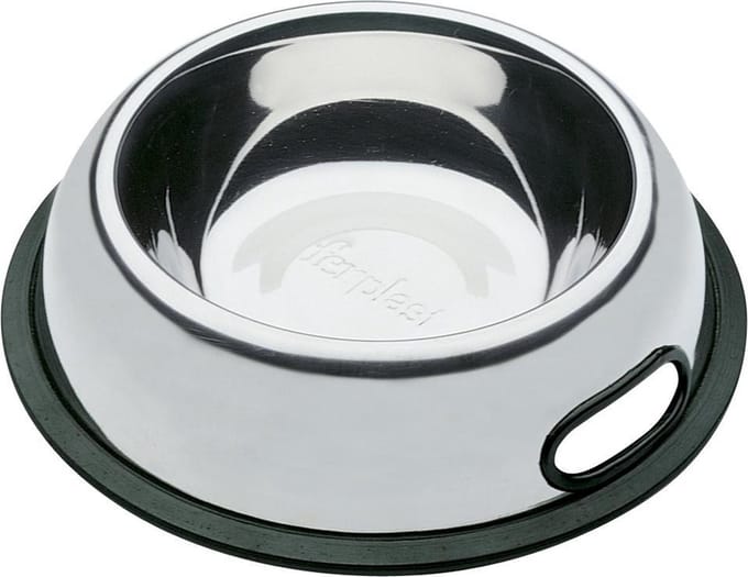 Ferplast voerbak chroom 0.9 liter