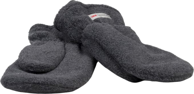 Dames Wanten - Fleece - Dubbel Gevoerd - Donker Grijs
