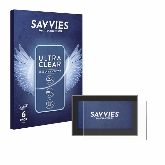 Savvies - Screenprotector voor Headrush Flex Prime - Folie Beschermfolie transparant 6 Stuks