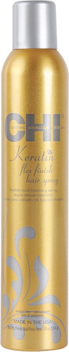 CHI Keratin Flex Finish Hairspray Haarlak Droog/Weerbarstig Haar