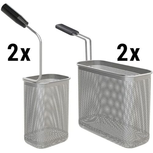 GGM Gastro Nudelkorb-Set - 2x 1/3 & 2x 1/6
