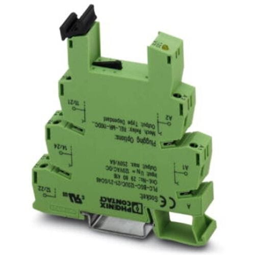 Phoenix Contact PLC-BSC-120UC/21-21 Relaissocket Phoenix Contact REL-MR-110DC/21-21AU, Phoenix Contact REL-MR-110DC/21-21 10 stuk(s)