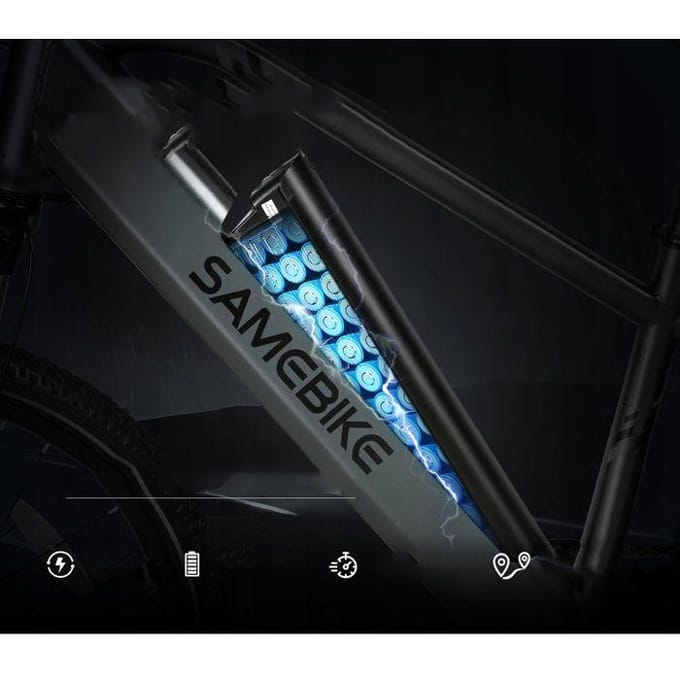 Véhicule électrique - SAMEBIKE - RS-A01Men - 560W - 36V/15Ah - 100 km d'autonomie vert