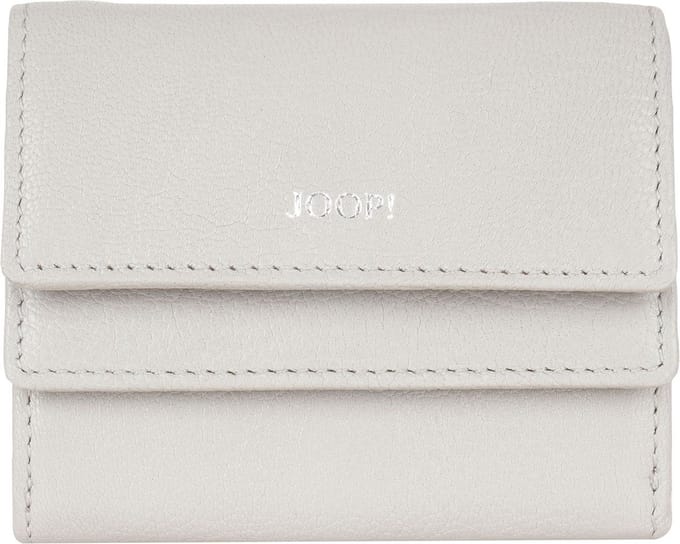 JOOP! Leren Portemonnee Lantea Lina Purse Lightgrey Lichtgrijs