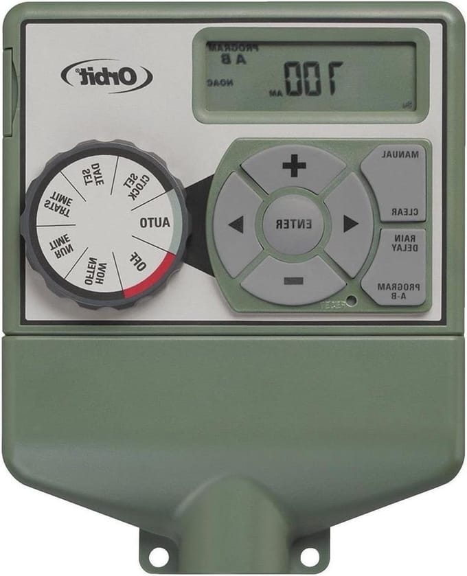 Sprinkler Timer - Bewateringscomputer - Gazon Besproeien - 6 Zones Onafhankelijk - 8 Starttijden Per Klep