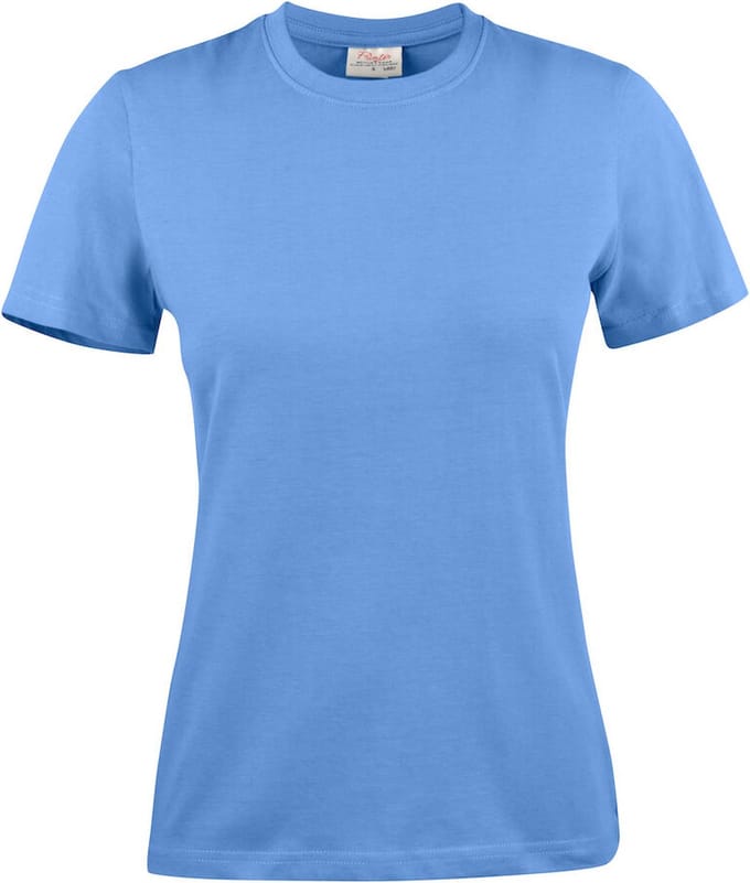 Printer HEAVY T-SHIRT LADY 2264014 - Hemelsblauw - L