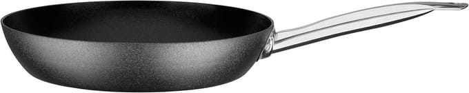 Braadpan - Kookpan - Langzaam Garen - Zware Koolstofstaal - 28 cm - Zwart
