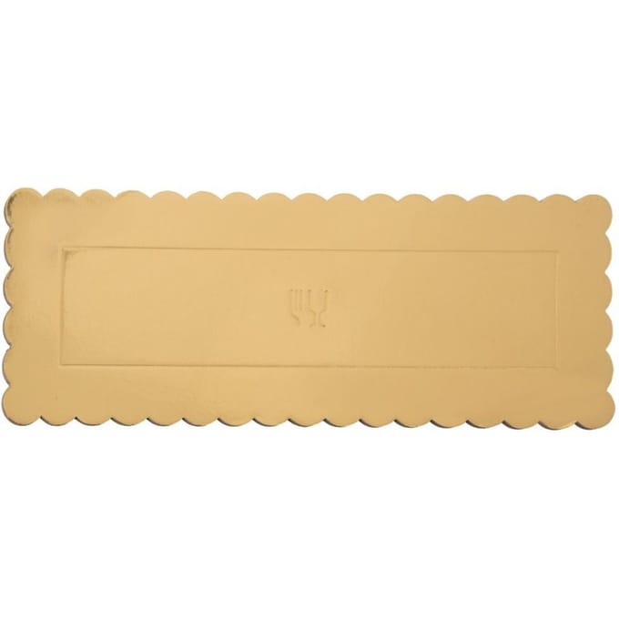 Orion - Taart Onderlegger - Goud - Rechthoekig - 33x12 cm