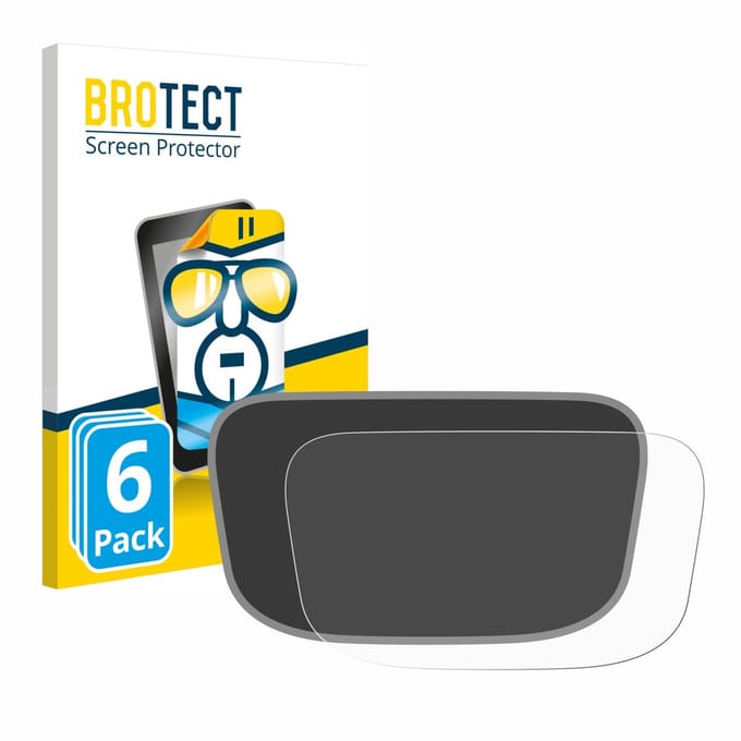 BROTECT - Screenprotector voor Segway E300SE/E110/E125 - Folie Beschermfolie transparant 6 Stuks