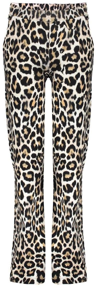 Geisha - Leopard broek - Zwart - Maat 128