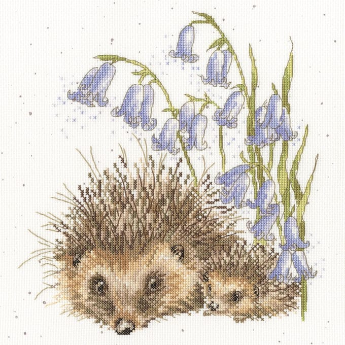 Borduurpakket Love and Hedgehugs - Bothy Threads