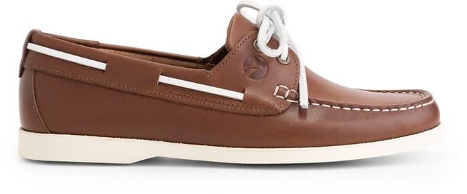 Travelin' Ebeltoft Dames - Bootschoenen - Leer - Bruin