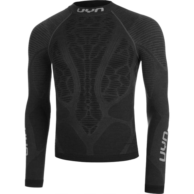 Ondershirt UYN Men Elevatyon Biomorph Uw Shirt Long Sleeve Turtle Neck Black-XXL