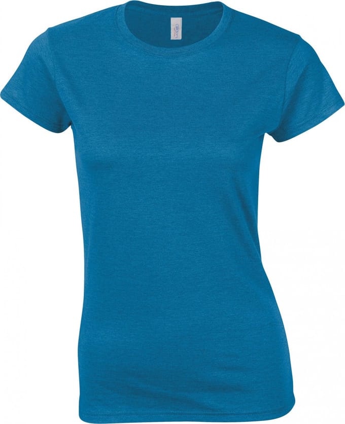 Gildan - Softstyle® Women´s T- Shirt - Antique Sapphire (Heather) - L