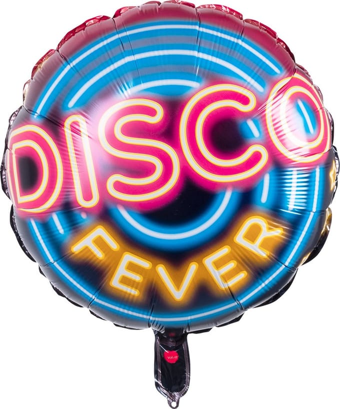 Boland - Folieballon 'Disco fever' - Multi - Folieballon