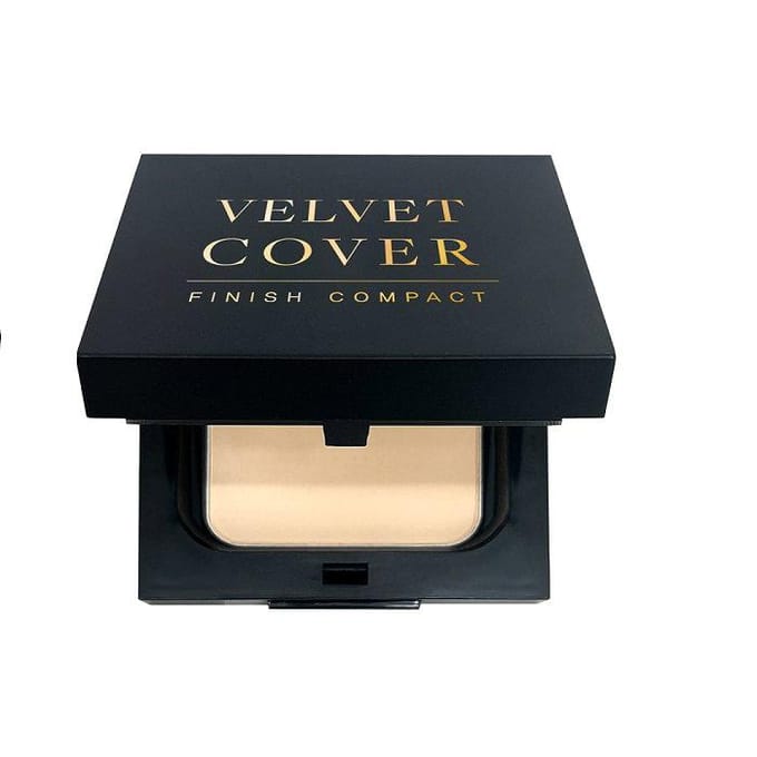 Dr. Hedison, Poudre Compacte Finition Velours, Mat, Poudre Compacte, 21, Beige Clair, 14 g