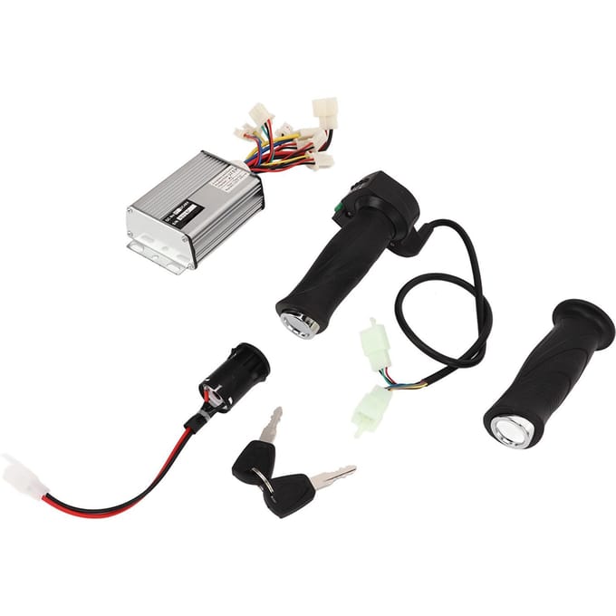 48V 1000W Geborstelde Controller met 4 Snelheden Variabel Gashandvat Elektrisch Deurslot voor Elektrisch white