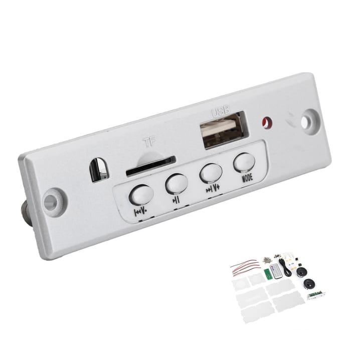 Doe-het-zelf Bluetooth Luidspreker Box Kit Kleine Spraakbesturing Licht Elektronische Geluidsversterker Set