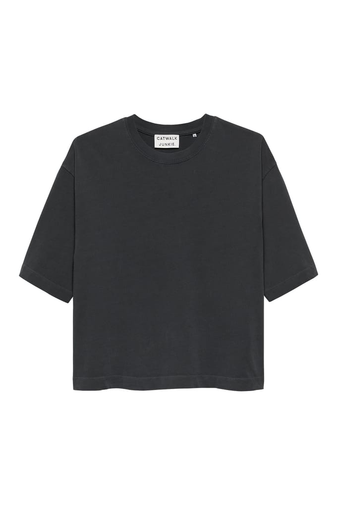 Catwalk Junkie Loose Fit Tshirt Dark Grey Größe: 36 | Hemden Outlet | Damen | Grau