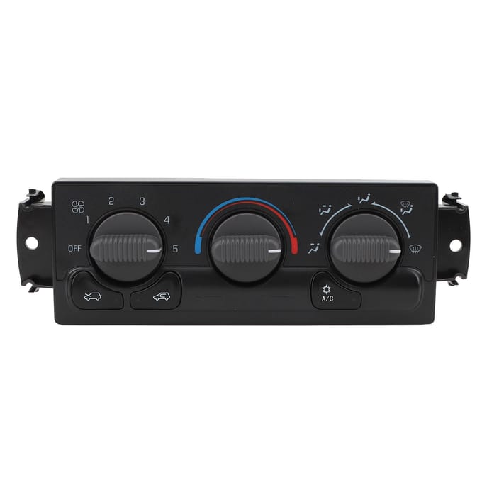 Module de climatisation 599‑266 Panneau de commande de chauffage et de climatisation pour 1500 2500 1999‑2002 black
