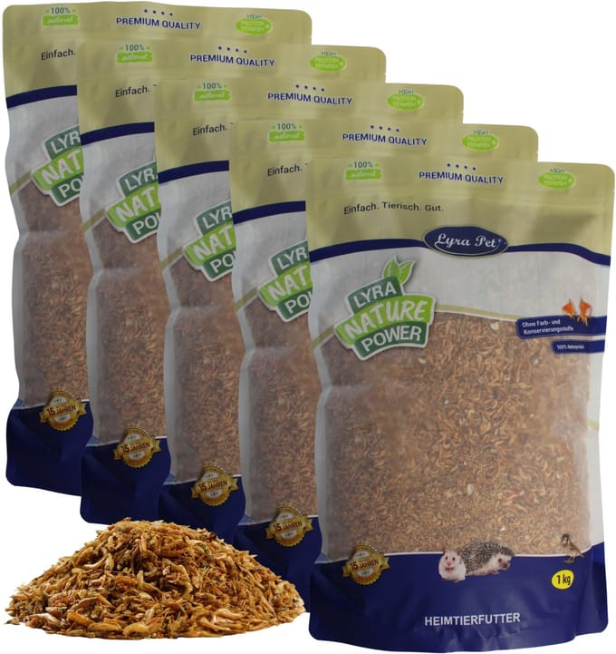 5 kg Lyra Pet® Garnalen gedroogd