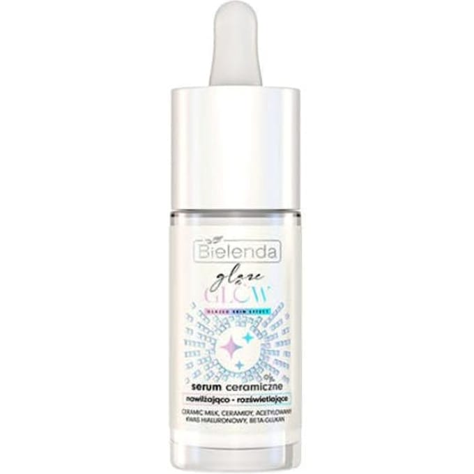Bielenda Glaze &amp; Glow Ceramic Serum Moisturizing &amp; Brightening Glazed Skin Effect 30 ml